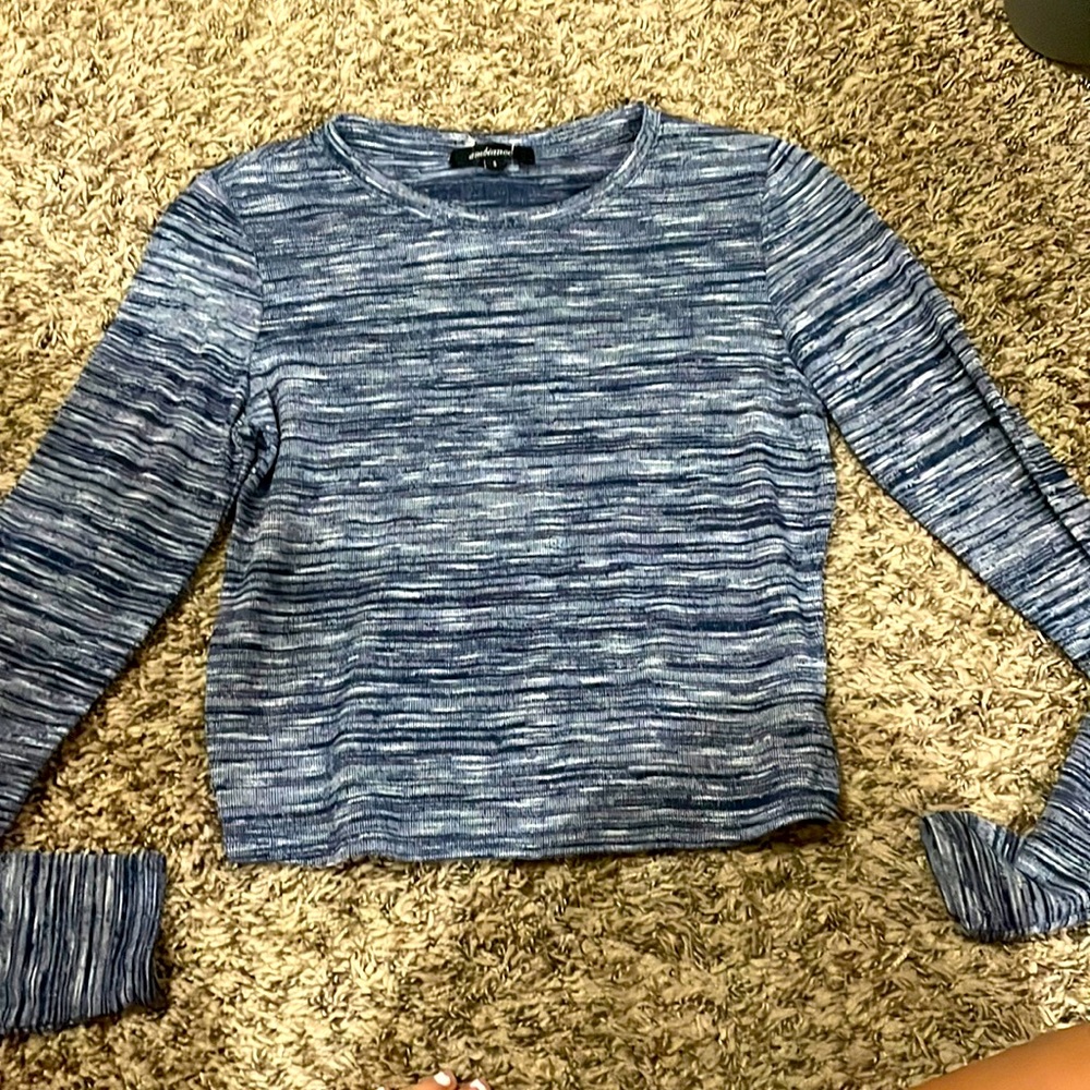blue and white striped pattern nice shirt